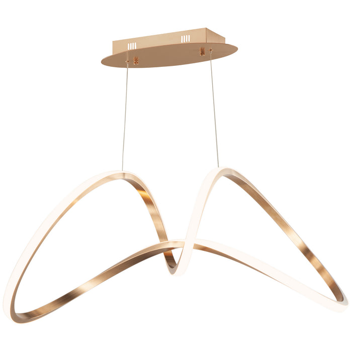 ET2 - E20455-BCN - LED Pendant - Perpetual - Brushed Champagne