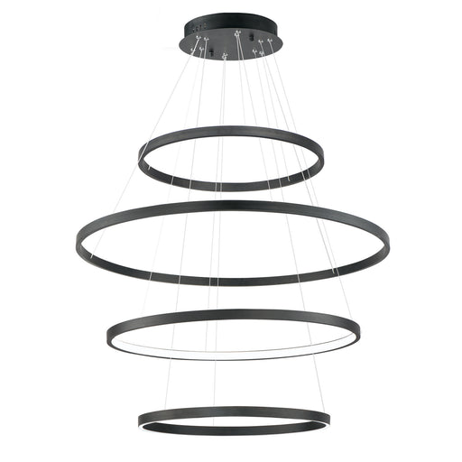 ET2 - E22729-BK - LED Pendant - Groove WiZ - Black