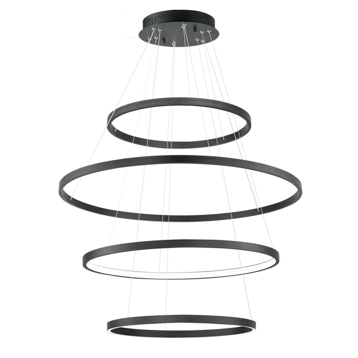 ET2 - E22729-BK - LED Pendant - Groove WiZ - Black