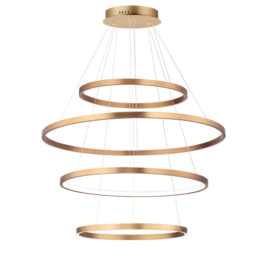 ET2 - E22729-GLD - LED Pendant - Groove WiZ - Gold