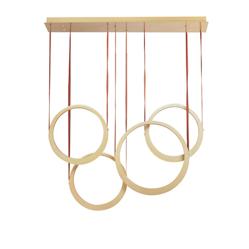 ET2 - E24084-NAB - LED Pendant - Tether - Natural Aged Brass