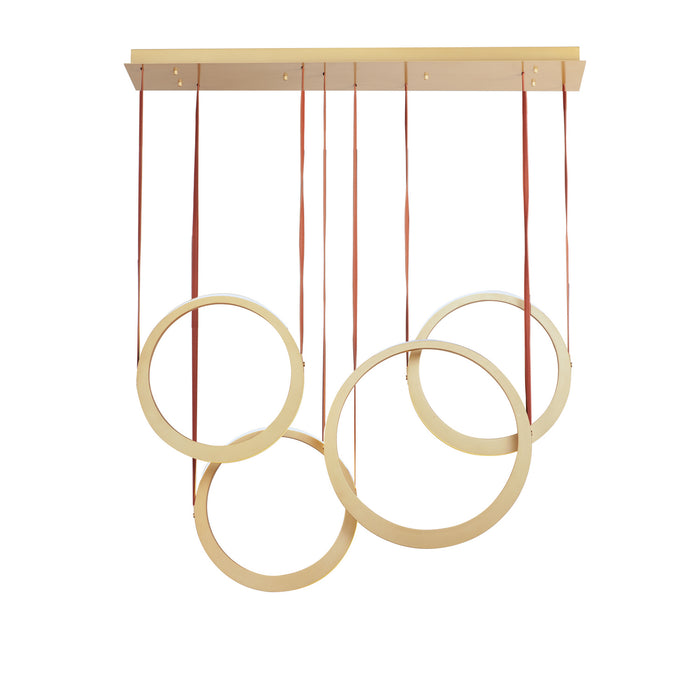 ET2 - E24084-NAB - LED Pendant - Tether - Natural Aged Brass