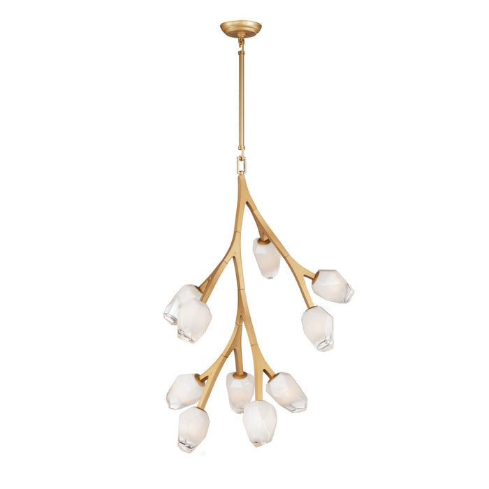 ET2 - E32798-93NAB - LED Pendant - Blossom - Natural Aged Brass