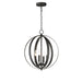 Maxim - 10031BK - Four Light Chandelier - Provident - Black