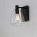 Maxim - 11111CLBK - One Light Wall Sconce - Babylon - Black