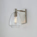 Maxim - 11111CLSN - One Light Wall Sconce - Babylon - Satin Nickel