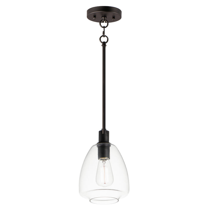 Maxim - 11112CLBK - One Light Pendant - Babylon - Black