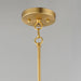 Maxim - 11112CLSBR - One Light Pendant - Babylon - Satin Brass