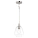 Maxim - 11112CLSN - One Light Pendant - Babylon - Satin Nickel