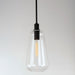 Maxim - 11114CLBK - One Light Pendant - Babylon - Black