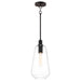 Maxim - 11114CLBK - One Light Pendant - Babylon - Black