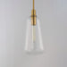 Maxim - 11114CLSBR - One Light Pendant - Babylon - Satin Brass