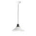 Maxim - 11410BKWT - One Light Pendant - Oslo - Black / White