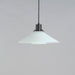 Maxim - 11412BKWT - One Light Pendant - Oslo - Black / White