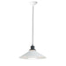 Maxim - 11412BKWT - One Light Pendant - Oslo - Black / White