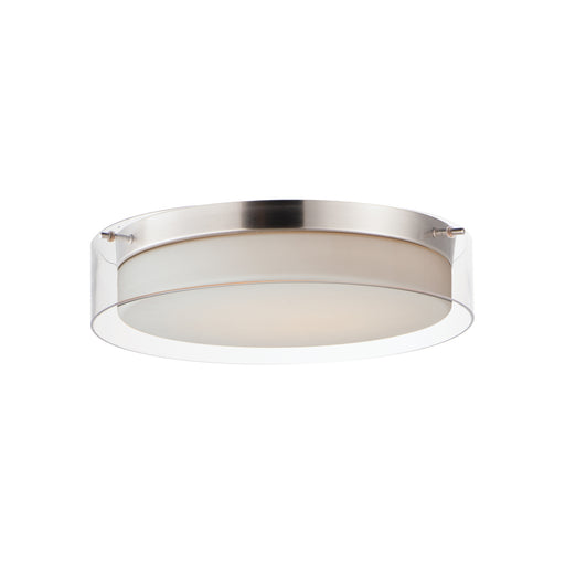 Maxim - 12284CLSWSN - LED Flush Mount - Duo - Satin Nickel