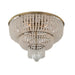 Kalco - 511841BCG - Five Light Flush Mount - Esperanza - Brushed Champagne Gold