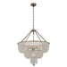 Kalco - 511856BCG - Eight Light Pendant - Esperanza - Brushed Champagne Gold