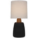 Visual Comfort Signature - BBL 3610PRB-L - LED Table Lamp - Aida - Porous Black and Natural Oak