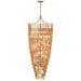 Visual Comfort Signature - JN 5135AGL - LED Chandelier - Vacarro - Antique Gold Leaf