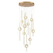 Eurofase - 39464-026 - LED Chandelier - Barletta - Brass Anodized Aluminum