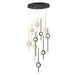 Eurofase - 39464-033 - LED Chandelier - Barletta - Black Anodized Aluminum