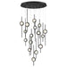 Eurofase - 39465-016 - LED Chandelier - Barletta - Black Anodized Aluminum