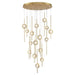 Eurofase - 39465-023 - LED Chandelier - Barletta - Brass Anodized Aluminum