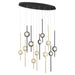 Eurofase - 39466-037 - LED Chandelier - Barletta - Black Anodized Aluminum