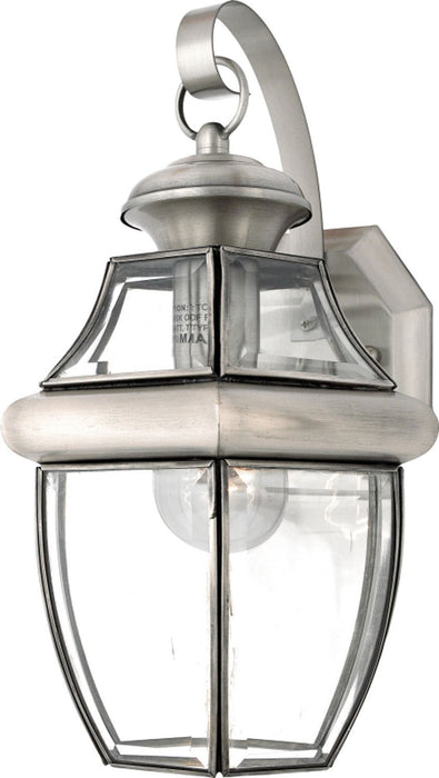 Quoizel - NY8316P - One Light Outdoor Wall Lantern - Newbury - Pewter