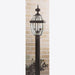 Quoizel - NY9042K - Two Light Outdoor Post Mount - Newbury - Mystic Black