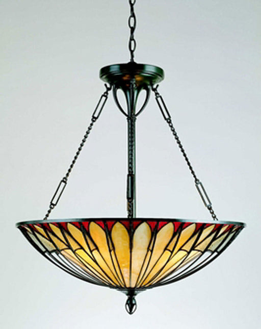 Quoizel - TF1816VB - Four Light Pendant - Alahambre - Vintage Bronze