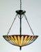 Quoizel - TF1816VB - Four Light Pendant - Alahambre - Vintage Bronze