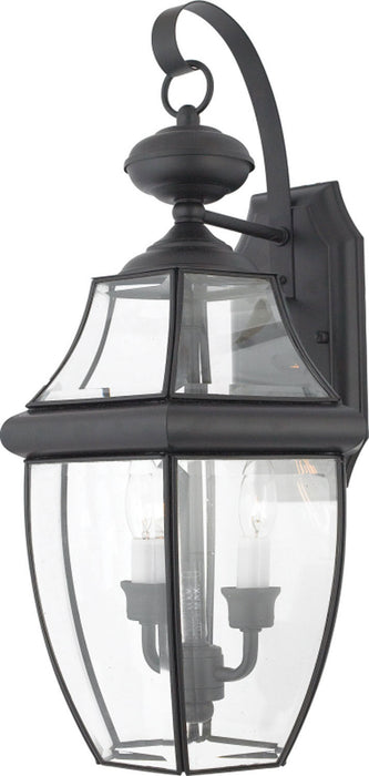 Quoizel - NY8317K - Two Light Outdoor Wall Lantern - Newbury - Mystic Black