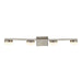 Justice Designs - FSN-8994-OPAL-NCKL - LED Bath Bar - Fusion - Brushed Nickel