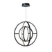 Artcraft - AC6659BK - LED Chandelier - Celestial - Matte Black