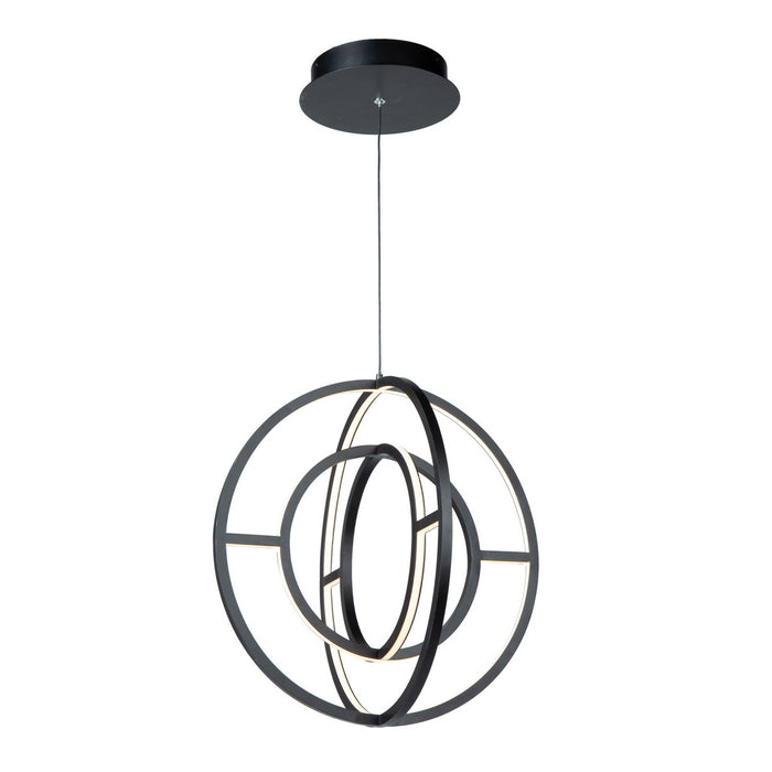 Artcraft - AC6660BK - LED Chandelier - Celestial - Matte Black