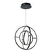 Artcraft - AC6660BK - LED Chandelier - Celestial - Matte Black