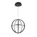 Artcraft - AC6661BK - LED Chandelier - Celestial - Matte Black