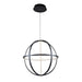 Artcraft - AC6662BK - LED Chandelier - Celestial - Matte Black