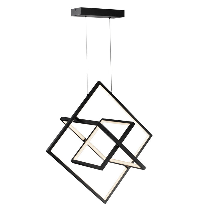 Artcraft - AC7627BK - LED Pendant - Graymar - Black