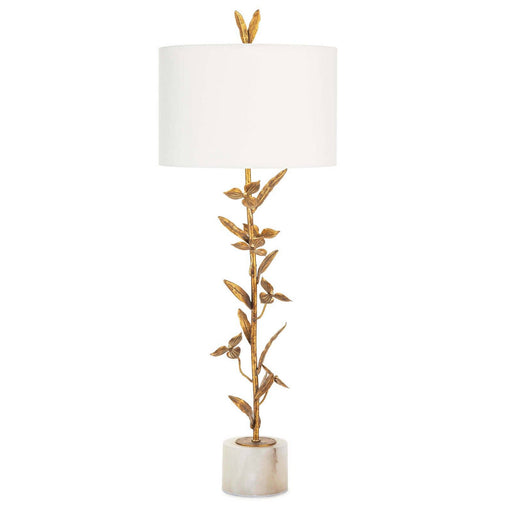 Regina Andrew - 13-1472 - One Light Buffet Lamp - Trillium - Antique Gold Leaf