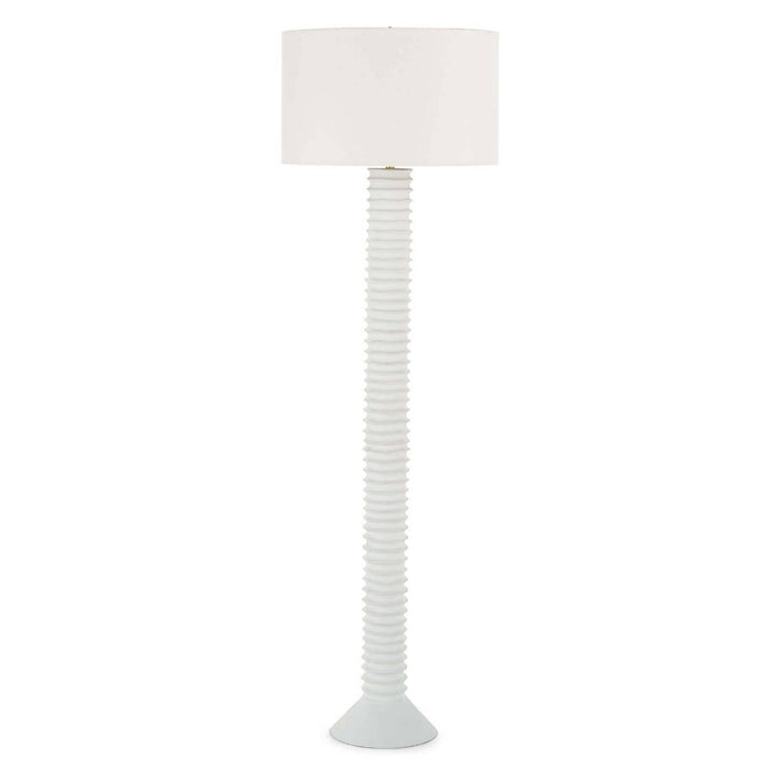 Regina Andrew - 14-1047WT - One Light Floor Lamp - Nabu - White