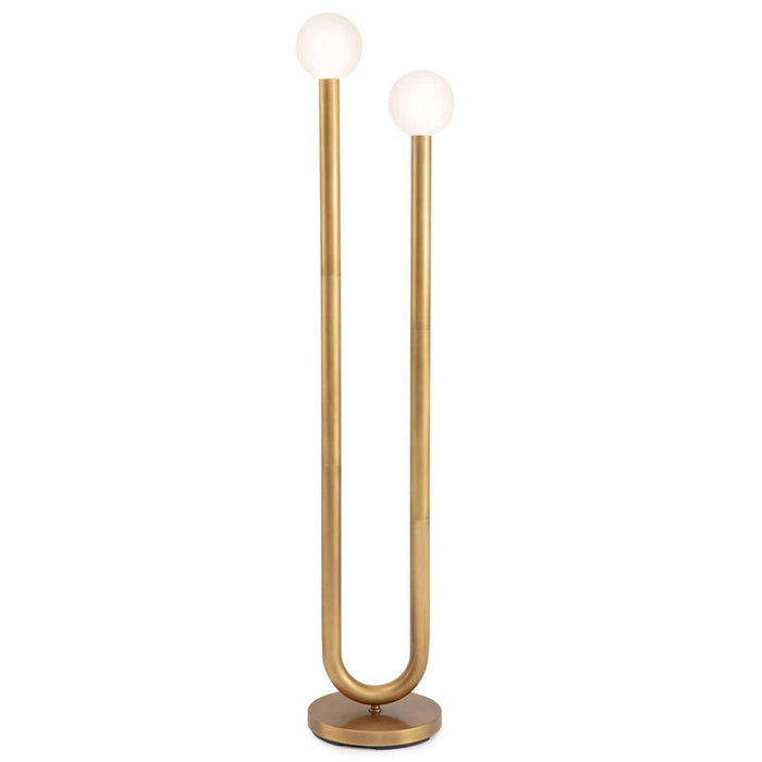 Regina Andrew - 14-1055NB - LED Floor Lamp - Happy - Natural Brass