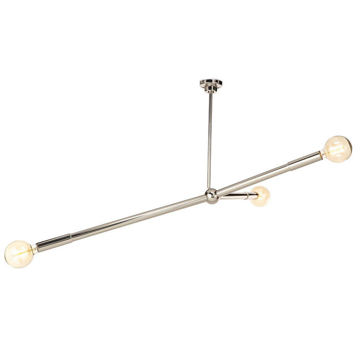 Regina Andrew - 16-1337PN - Three Light Chandelier - Talon - Polished Nickel