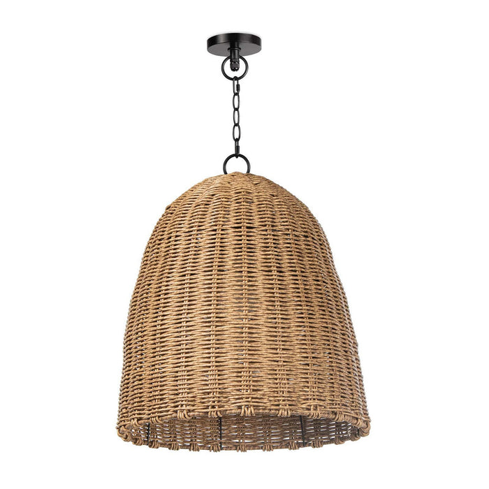 Regina Andrew - 17-1001NAT - One Light Outdoor Pendant - Beehive - Natural