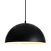 Regina Andrew - 17-1004BLK - One Light Pendant - Peridot - Black