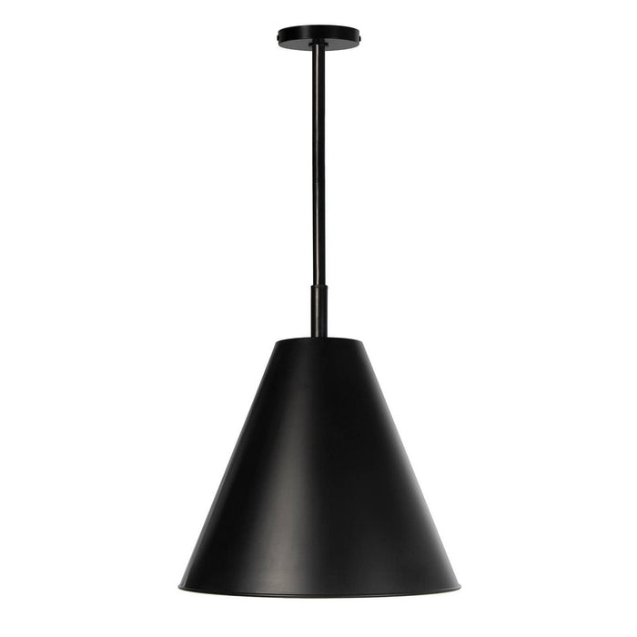 Regina Andrew - 17-1005BLK - One Light Pendant - Bluff - Black