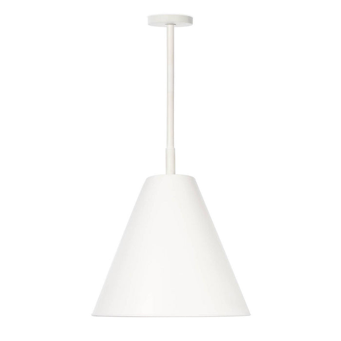 Regina Andrew - 17-1005WT - One Light Pendant - Bluff - White