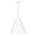 Regina Andrew - 17-1005WT - One Light Pendant - Bluff - White